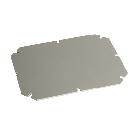 Schneider Electric Mounting Plate; for 13.4" x 11.5" enclosures; galvanized steel